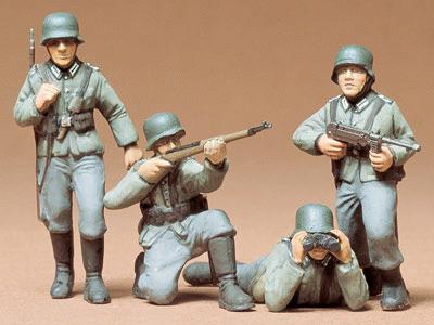 TAMIYA 35002 GERMAN INFANTRY WW2 1:35