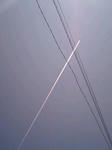 今日の空。