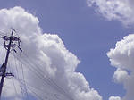今日の空