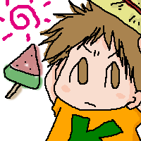 こんな格好してなかったけどね（苦笑）