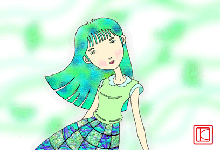 Cute girl picture - 「Fresh Sunday」