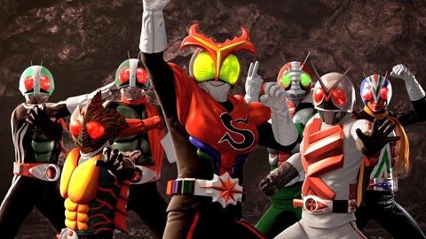 S.I.C Movie Riarization改造 昭和仮面ライダー①1号2号V3
