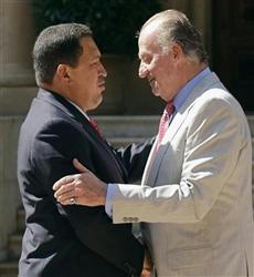 スペイン国王・チャベス和解