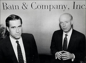 Romney & Bill Bain