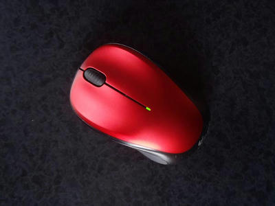 ロジクール ワイヤレスマウスM235r_バッテリーインジケーター付き