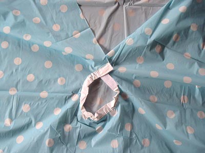 散髪用ケープ（ダイソー）