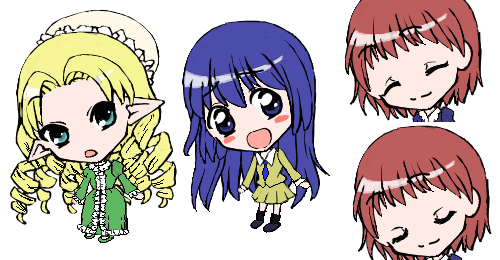 キャラなんとか用ちびキャラ デコハムブログ