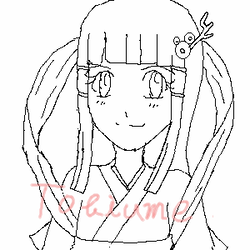 可愛く描いてあげたかった・・・（泣