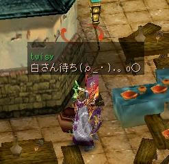 白さんを待ちながら