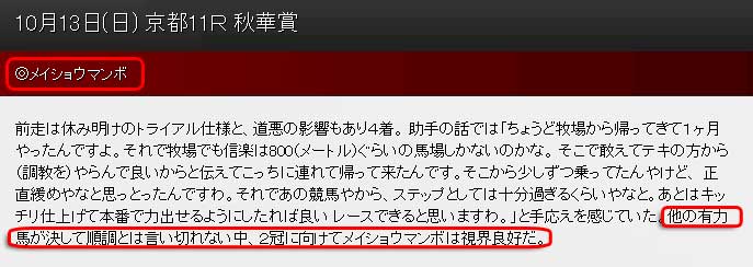 タクティクスの的中実績