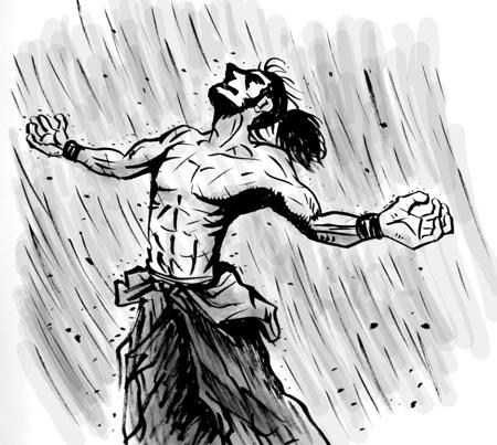 雨に〜濡れながら〜