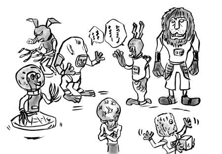ガヤガヤ