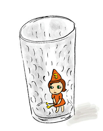 かわいいイラストつき