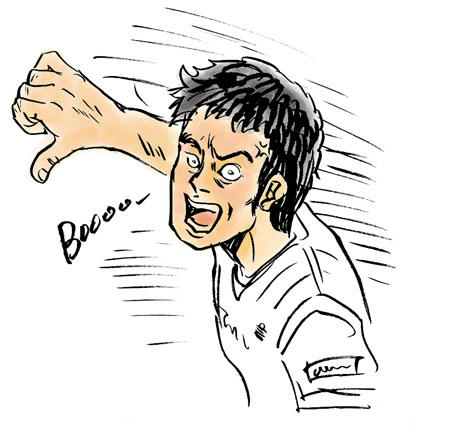 頭に血がのぼるぜ！