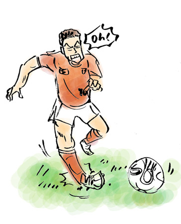 ワールドカップ中なもんで