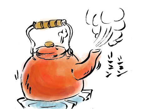 やけどに注意！