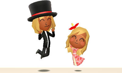 この二人のMiiはお気に入り