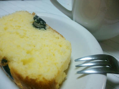 黒豆パウンドケーキ
