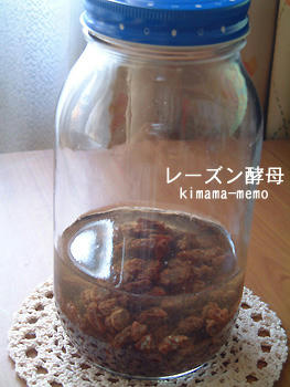 レーズン酵母。
