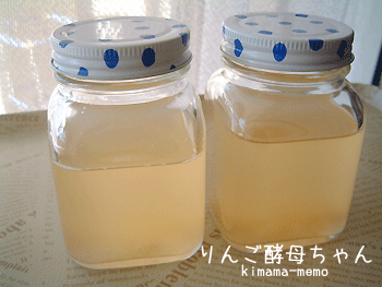 りんご酵母チャン。