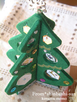 クリスマスカード。