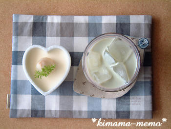 ホワイトチョコムース。