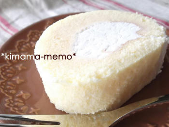 ロールケーキ。