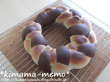 リースのパン。