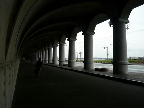 稚内港北防波堤ドーム内部その2