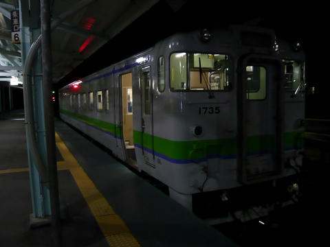 名寄駅停車中のキハ40 1735