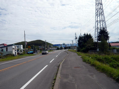 下宇莫別の国道237号