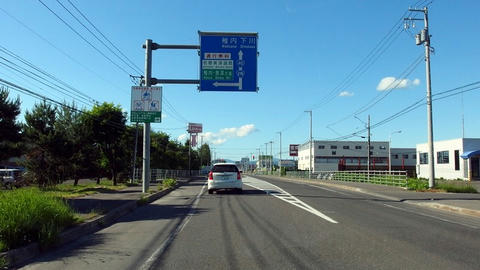 国道40号＠名寄市