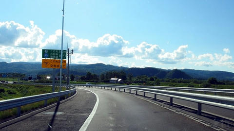 美深北IC手前200m