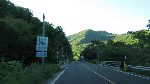国道40号岡穂内橋＠中川郡中川町