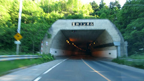 国道40号富和トンネル＠中川郡中川町
