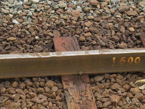 レール＠富良野駅
