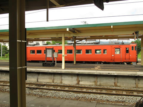 キハ40 777＠新得駅