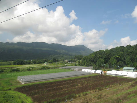 石勝線新夕張手前