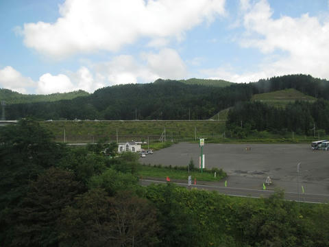 石勝線から道東道を望む＠楓