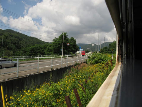 国道452号＠清水沢