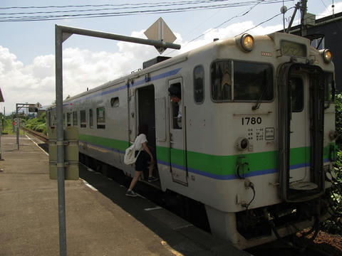 キハ40 1780＠清水沢駅