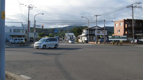 道道2号洞爺湖登別線＠登別駅前