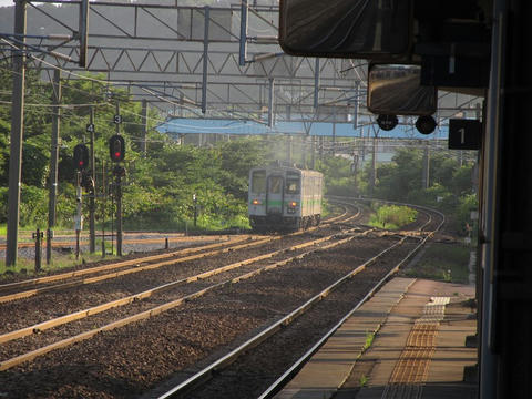 登別駅駅名票