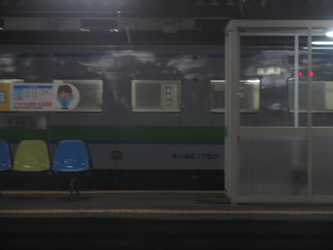 キハ40 1780＠岩見沢駅