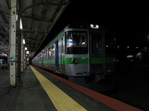 721系F-2107編成＠滝川駅