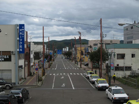 遠軽駅前通