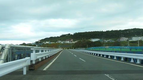常呂橋（仮橋）