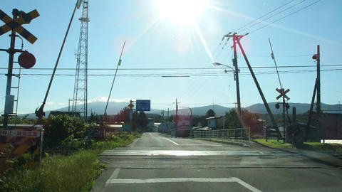 道道250号清里止別線・釧網本線踏切