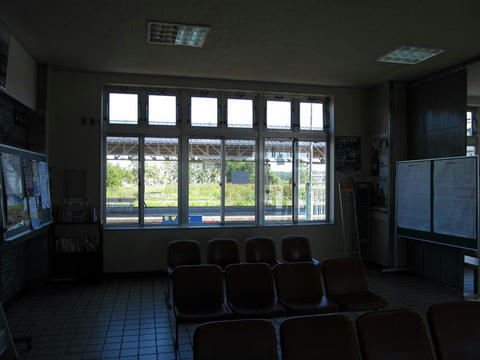 美幌駅待合室