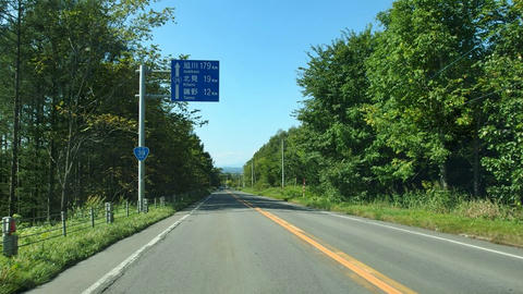 国道39号＠北海道美幌町